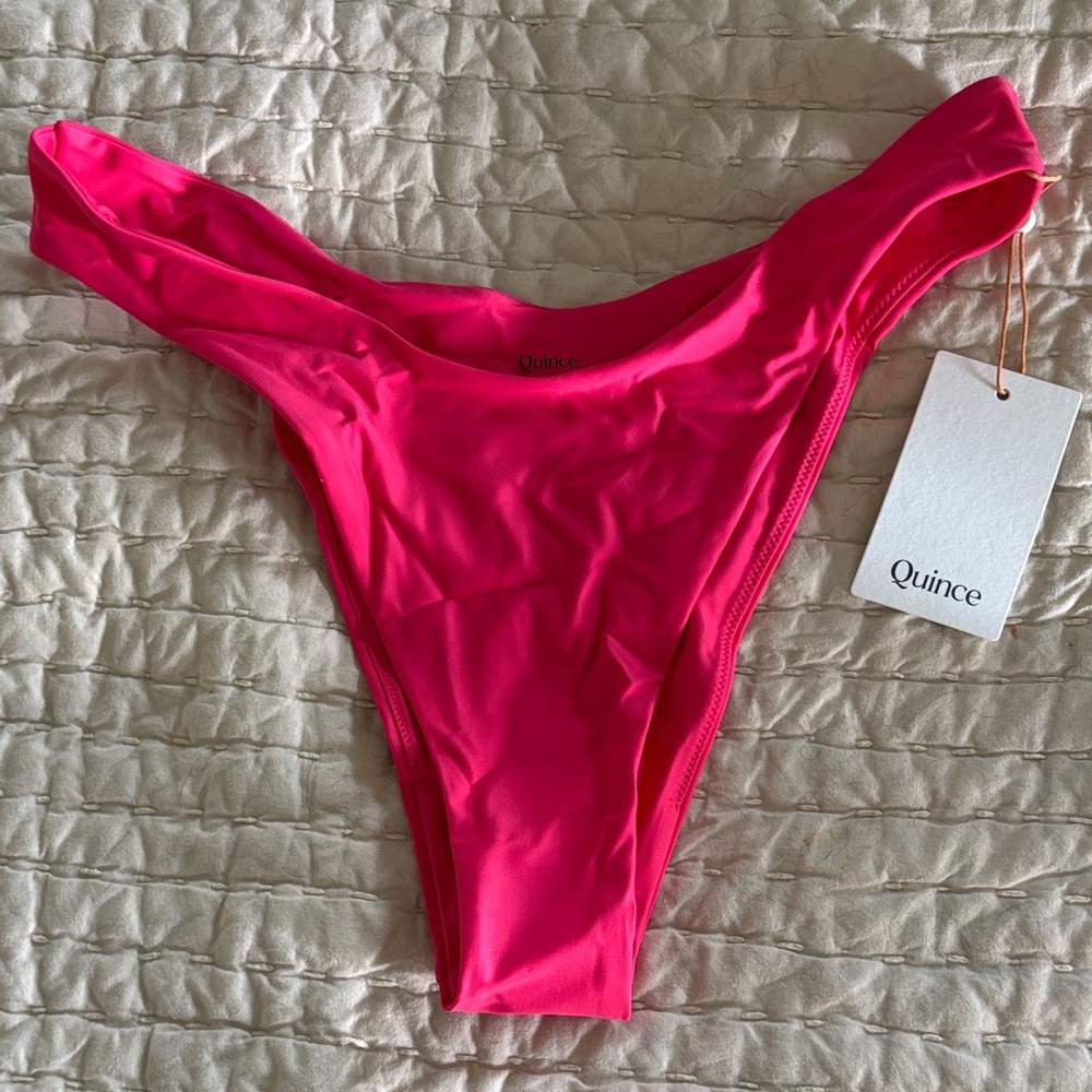 Quince Italian High Leg Bikini Bottom